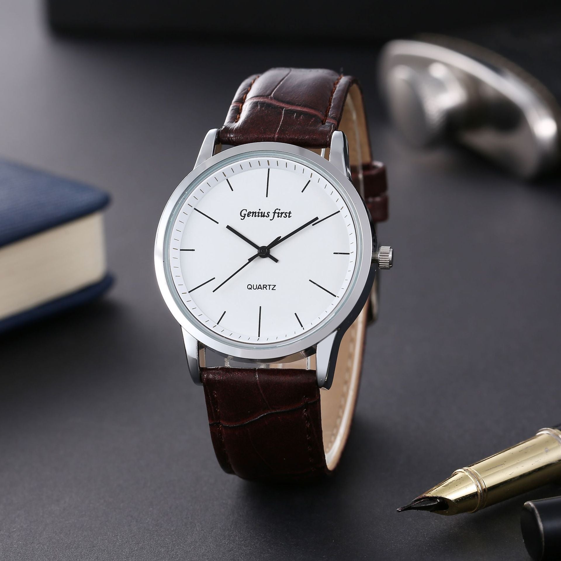 Men's Business Watch with a simple stylish strap