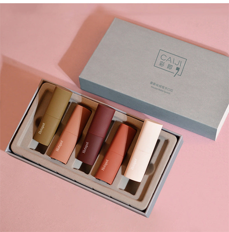 Gift Box Velvet Lipstick Set