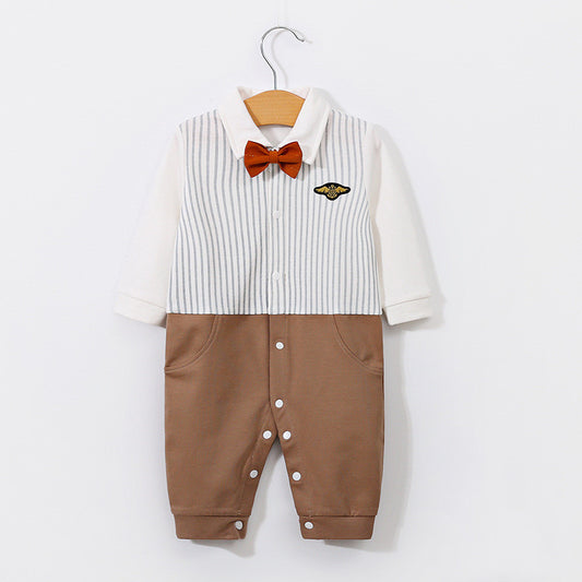 Boy's Overalls In Business Style