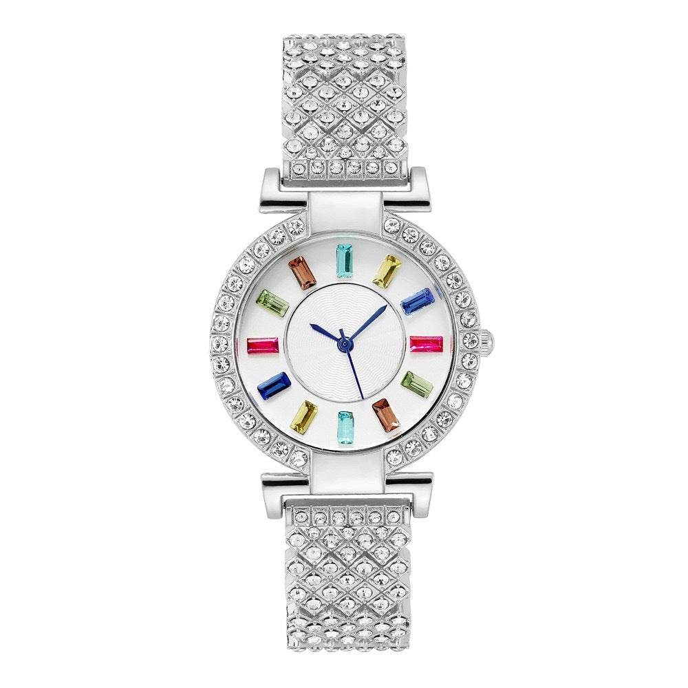 Colorful Crystals Women's Watch