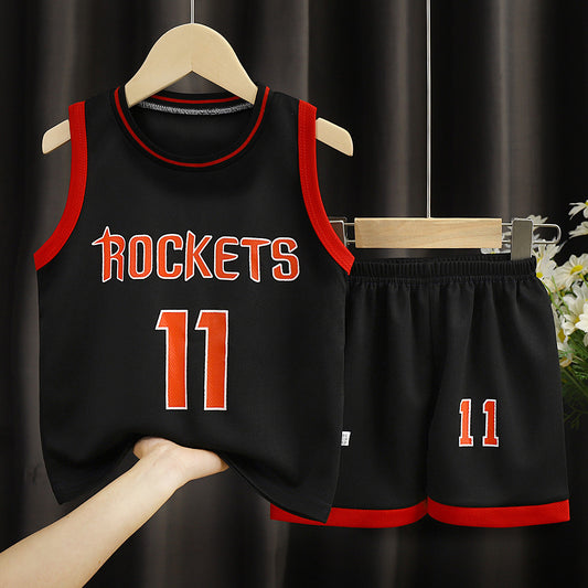 Basketball-Style Tracksuit For Kids