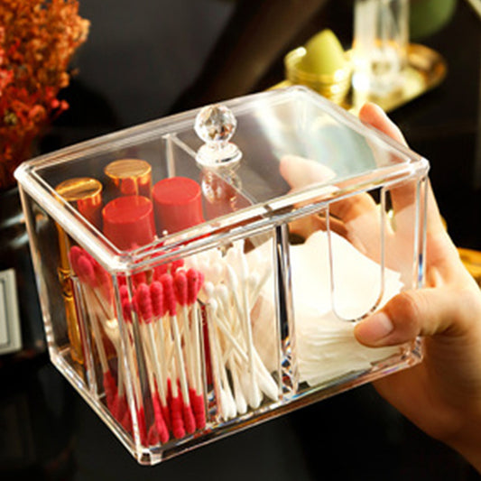 Transparente Aufbewahrungsbox für Kosmetik aus Acryl