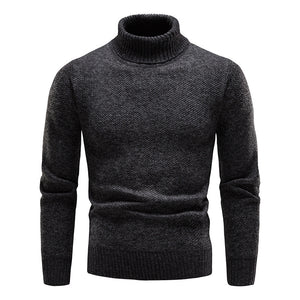 Men's Terry Turtleneck Sweater