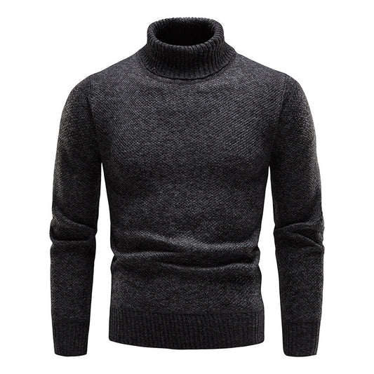 Men's Terry Turtleneck Sweater