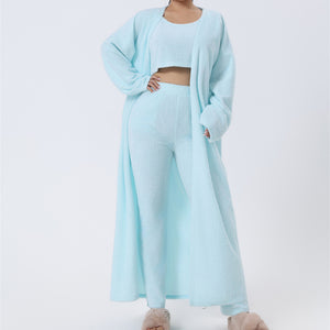 Gemütliches 3-teiliges Pyjama-Set für Damen