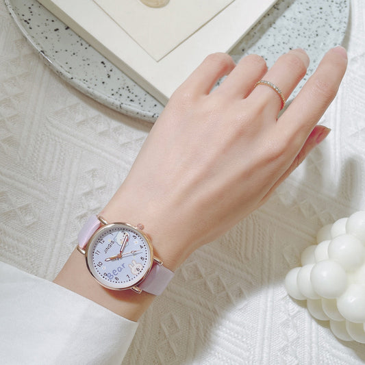 Dial Girls Watch Preppy Style