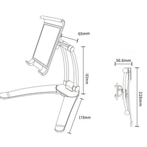 Soporte para tableta de escritorio de aleación de aluminio