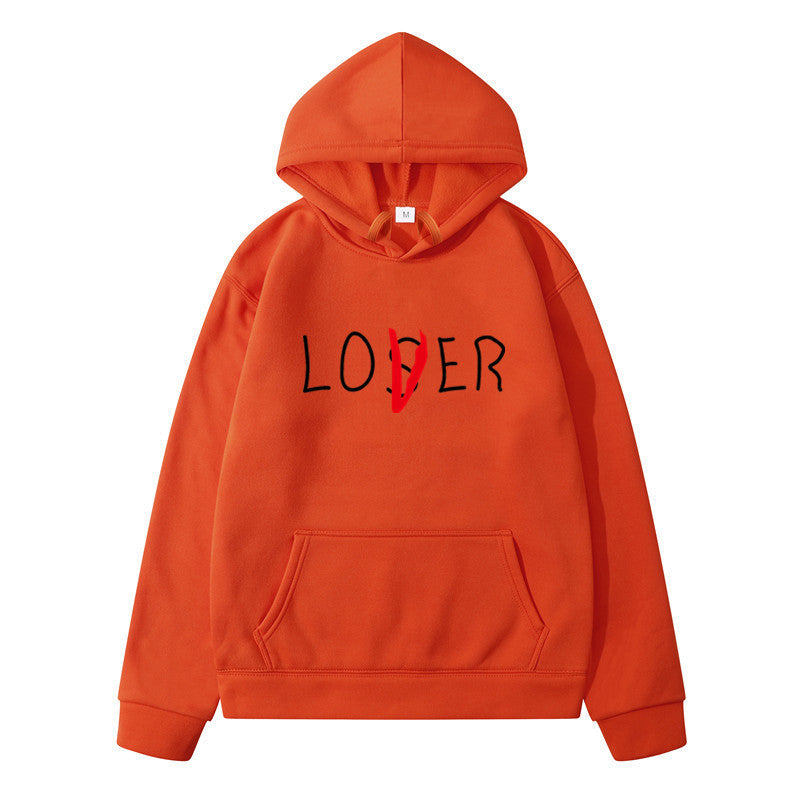 Unisex Oversize Hoodie with Lover's print