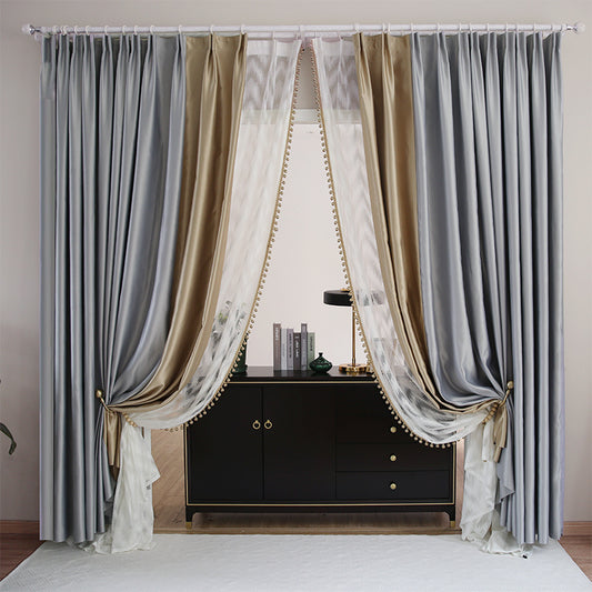 Modern Minimalist Blackout Curtain