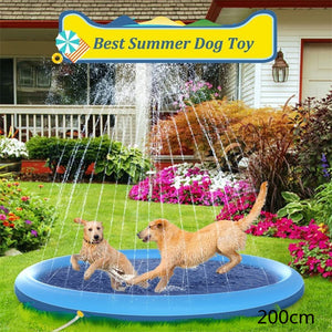 Non-Slip Splash Pad for Kids and Pets - Summer Outdoor Water