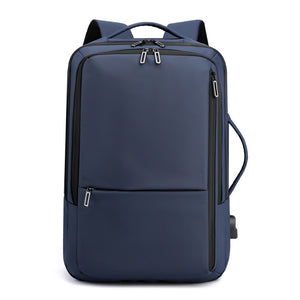 Men's Fashionable Monochrome Backpack