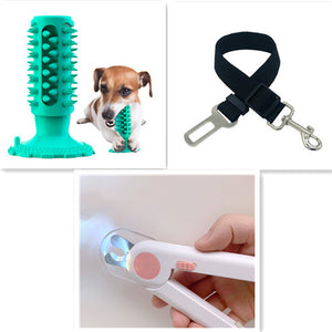 Limpieza de dientes cepillo de dientes para perro lechón palo Molar juguete para morder perro