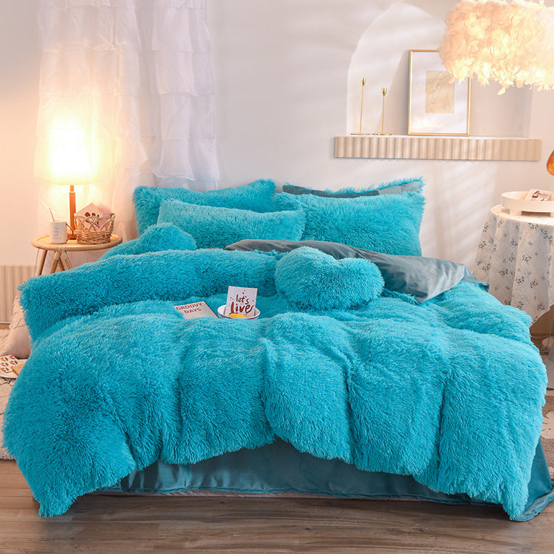 Luxury Thick Fleece Bedding Set