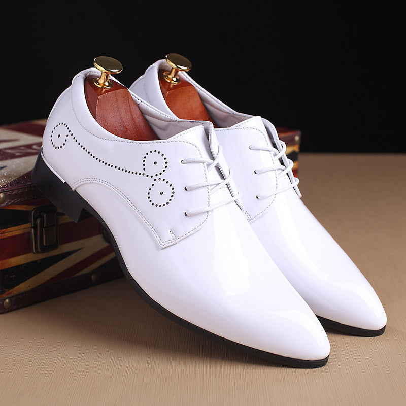 Men's Leather Business Casual Dress Shoes