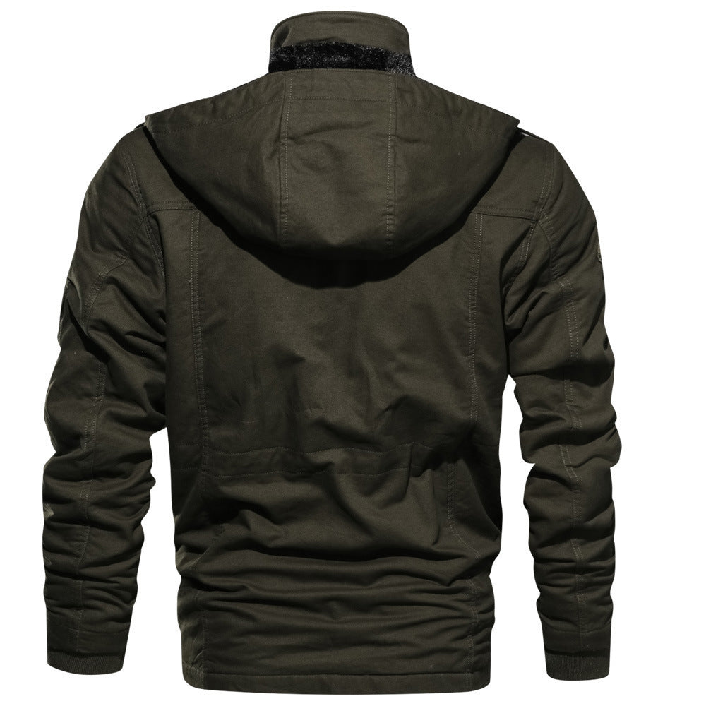 Men's Mountainskin Jacket in Army Style