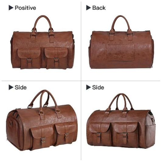 Men's Business Travel Bag in Retro Design