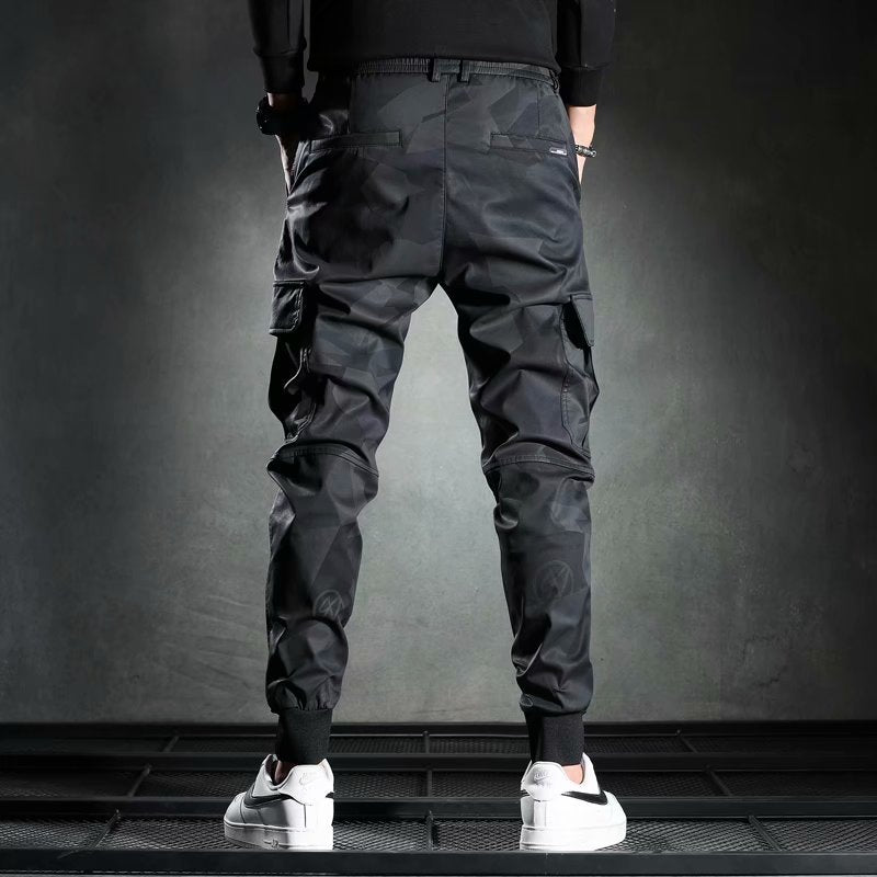 Men's Casual Wide Printed Cargo Pants Men's Casual Wide Printed Cargo Pants