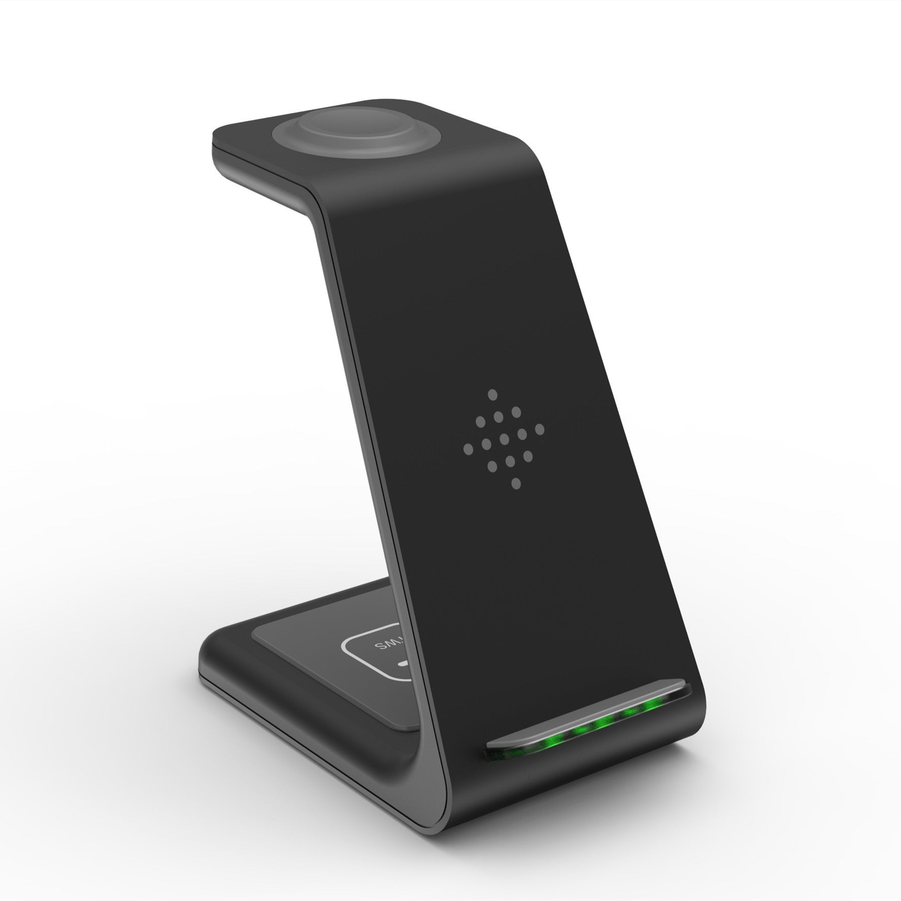 3-in-1 Wireless Charging,Stand,Fast Charging,Stylish Design