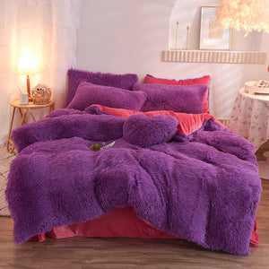 Luxury Thick Fleece Bedding Set