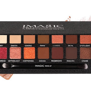 14-Color Eyeshadow Palette for Cool and Warm Complexions