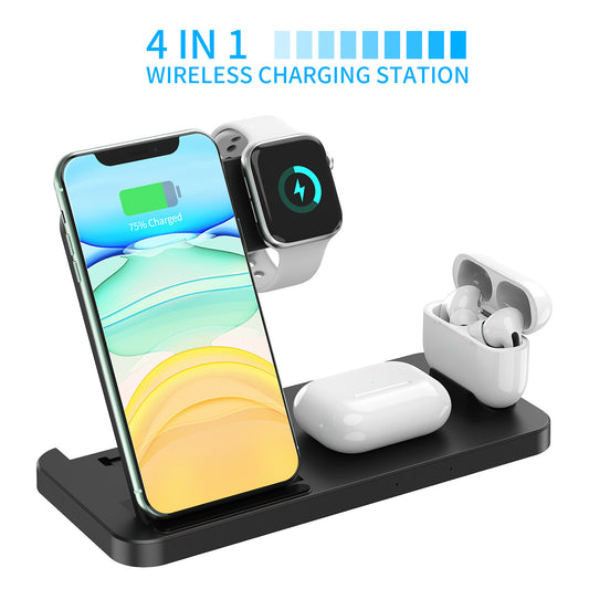 Wireless charger Three-in-one  for  phones and watches