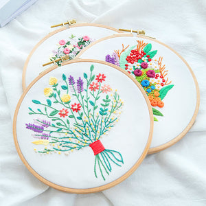 DIY embroidery material package