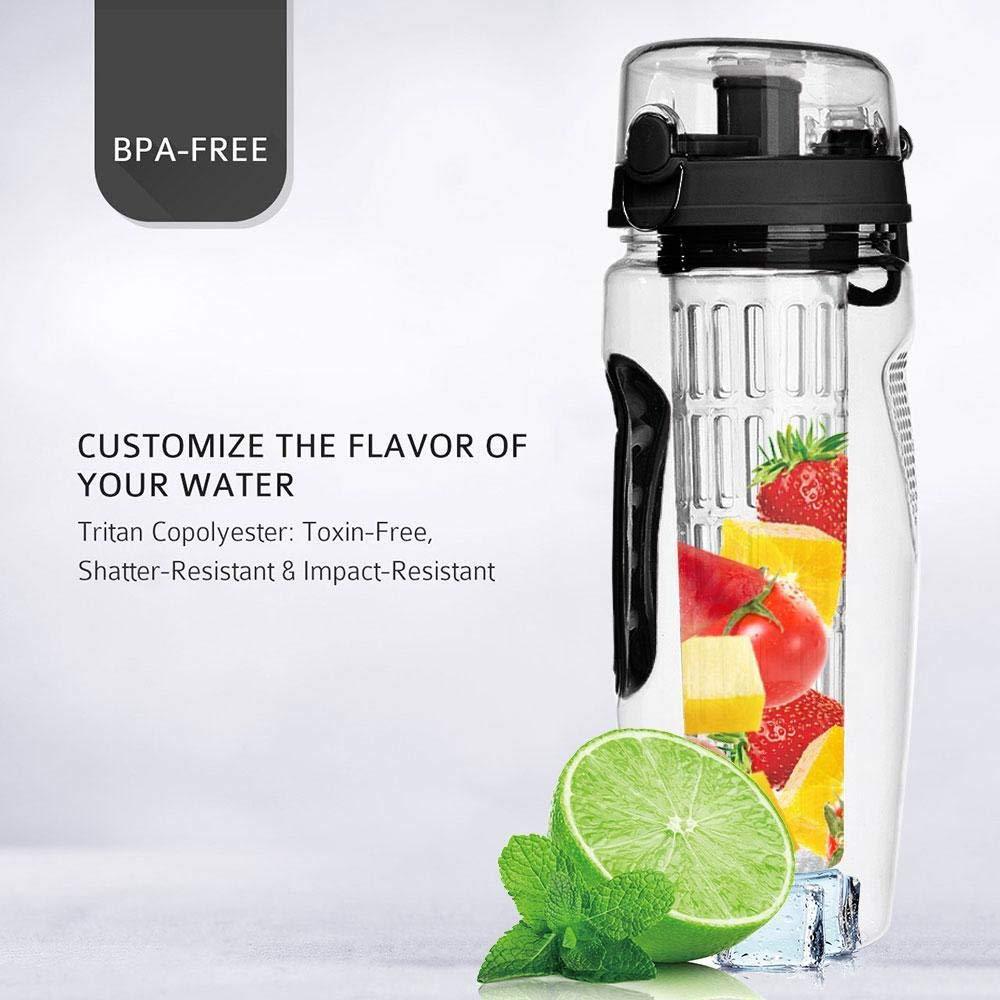 1000ml Water Fruit Bottle BPA
