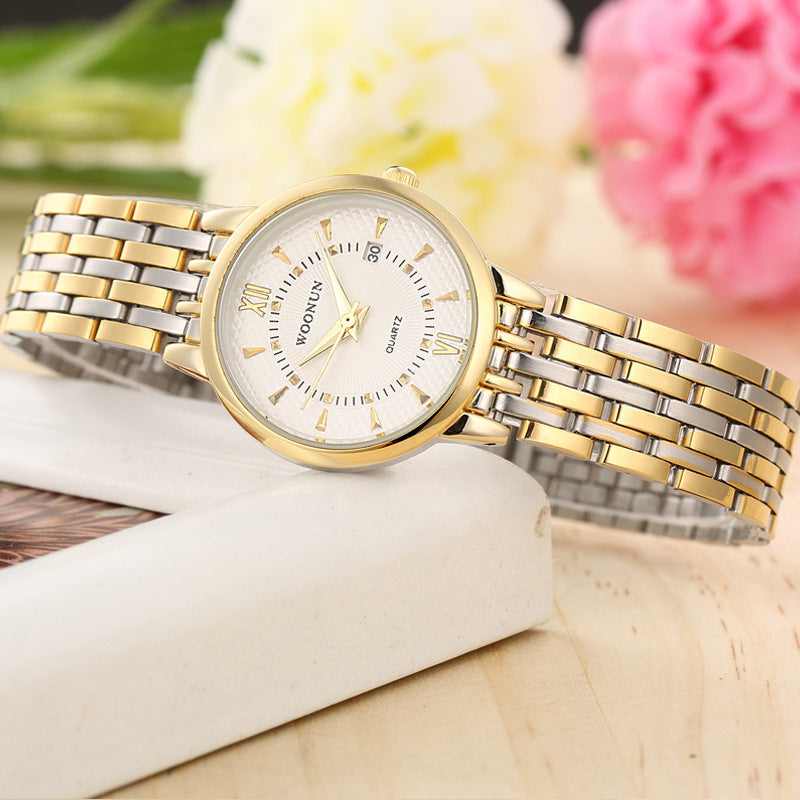 Women's Retro Steel Waterproof Watch