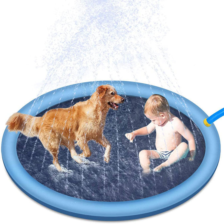 Almohadilla antideslizante para salpicaduras para niños y mascotas - Agua al aire libre de verano