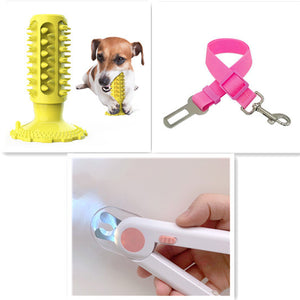 Zahnreinigung Hundezahnbürste Saugnapf Molar Stick Hundebiss Spielzeug