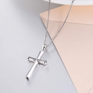 Cross Necklace Sterling Silver Religious