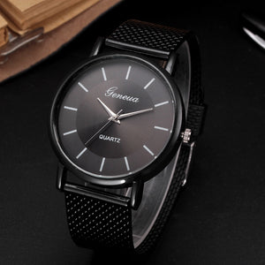 Mesh Quartz Watch Female