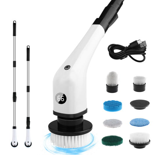 Multi-functional Electric Cleaning Brush: 7-in-1