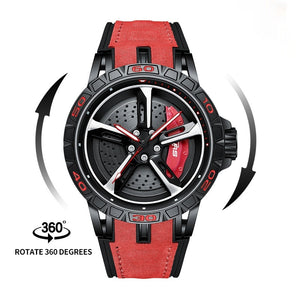 Men's Three-Dimensional Hollow Dial Watch