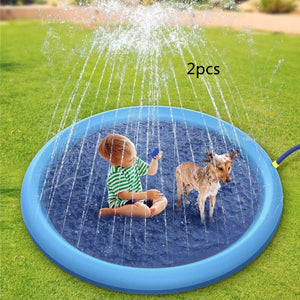 Rutschfestes Spritzkissen für Kinder und Haustiere – Wasser im Sommer im Freien