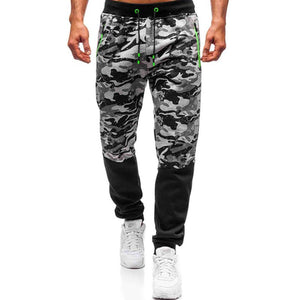 Men's Camouflage Lace-up Pants