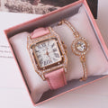 Pink Watch Bracelet Box