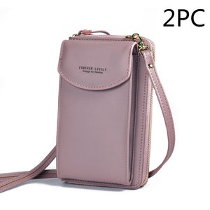 Luxury PU Handbags - Women's Crossbody Bags, Purse Clutch