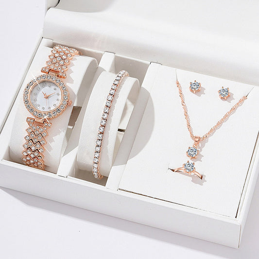 5-piece Gift Set With Lady's Watch