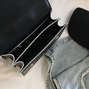 Designer Diamond Lock Bag – modische und elegante Handtasche aus PU-Leder für Damen, berühmte Designerqualität 