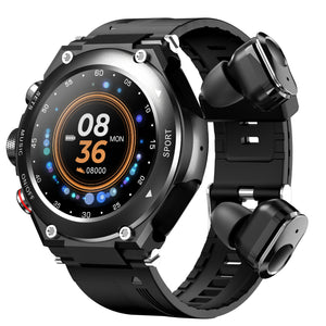Men's Smart Watch with Bluetooth Headset and Sport Bracelet