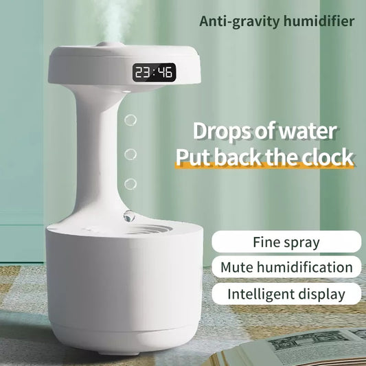 Anti-gravity Water Droplet Humidifier: Large Capacity, Silent