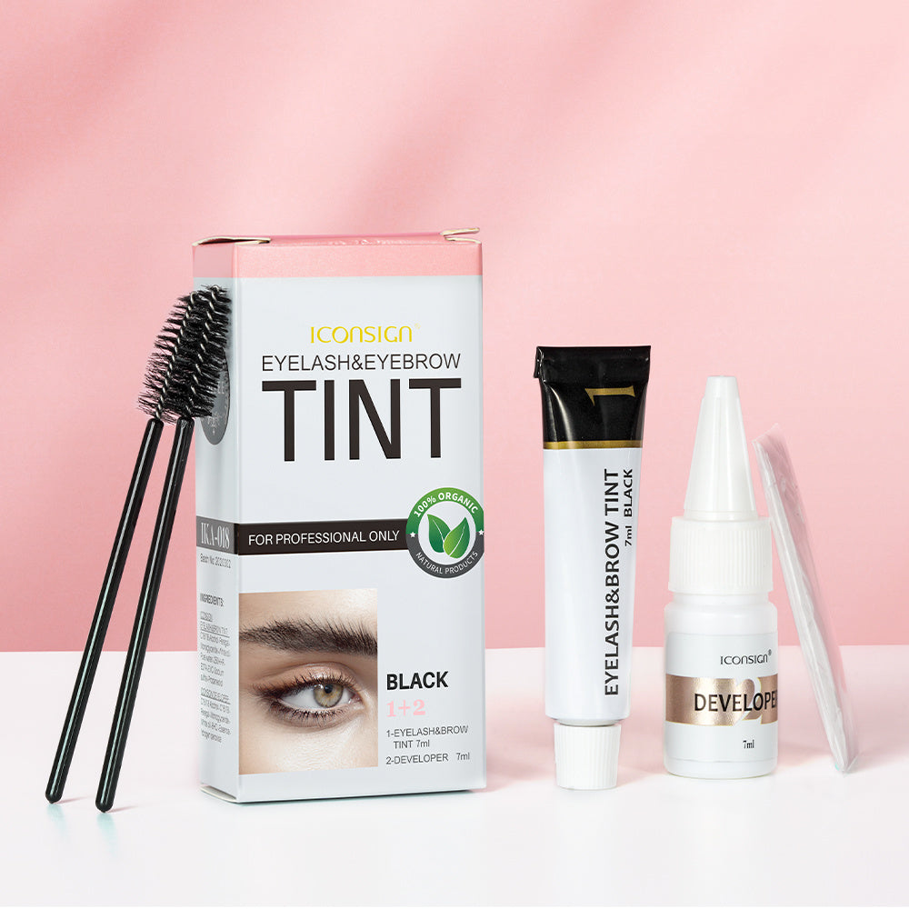 Eyelash Eyebrow Dye Tint Kit Brow