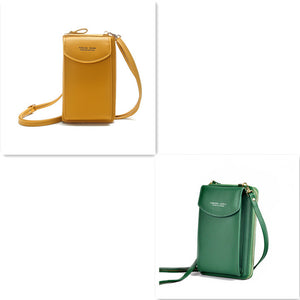 Luxury PU Handbags - Women's Crossbody Bags, Purse Clutch