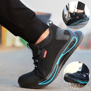 Men's Steel Toe Work Safety Sneakers