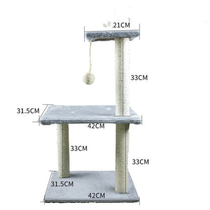 Cat Climbing Frame Litter Tree Integrated Grab