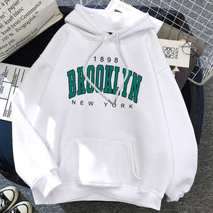 1898 Brooklyn New York Printed Men's Hoodie