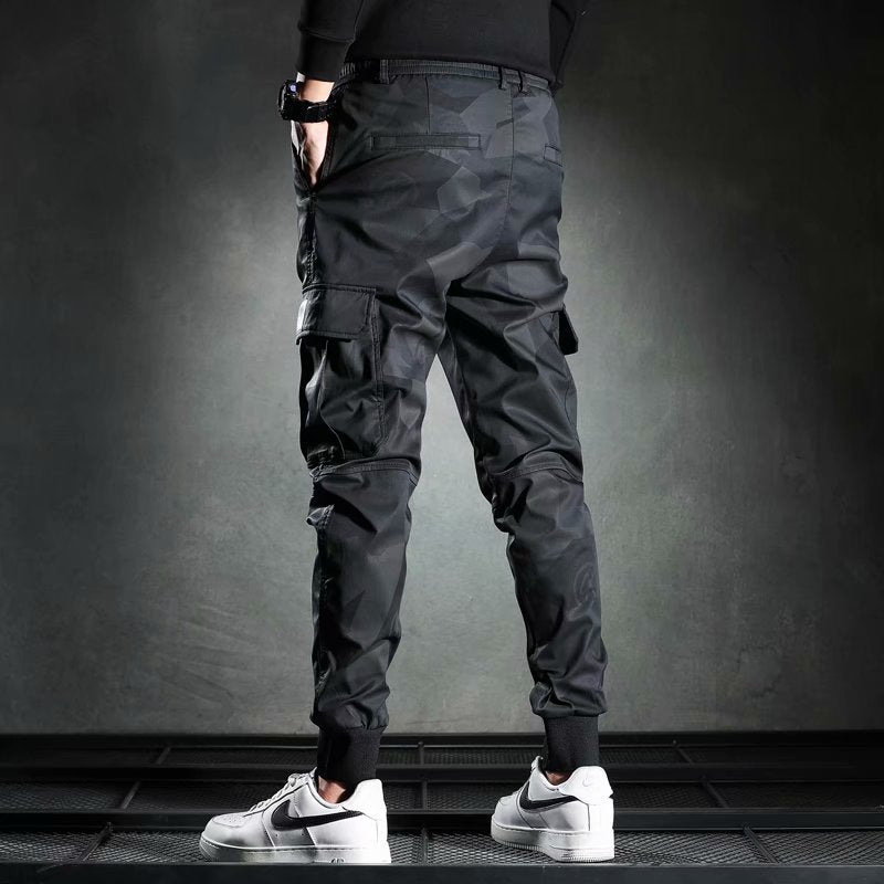 Men's Casual Wide Printed Cargo Pants Men's Casual Wide Printed Cargo Pants