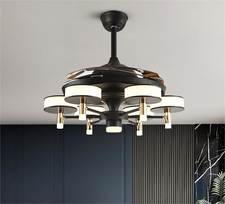Modern Home Chandelier With Electric Fan