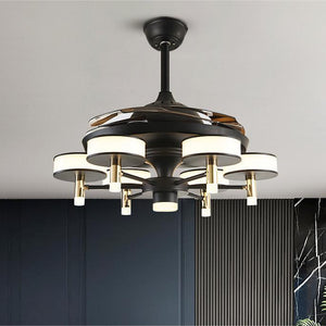 Modern Home Chandelier With Electric Fan